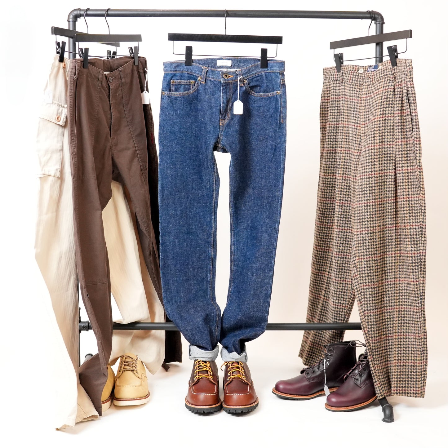 Hysteric Glamour - screen printed jeans