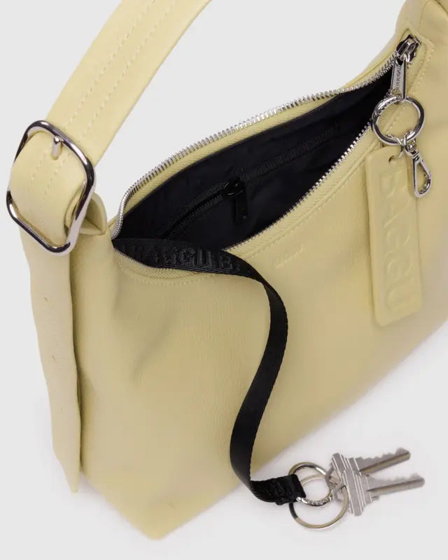 Baggu - Mini Recycled Leather Shoulder Bag