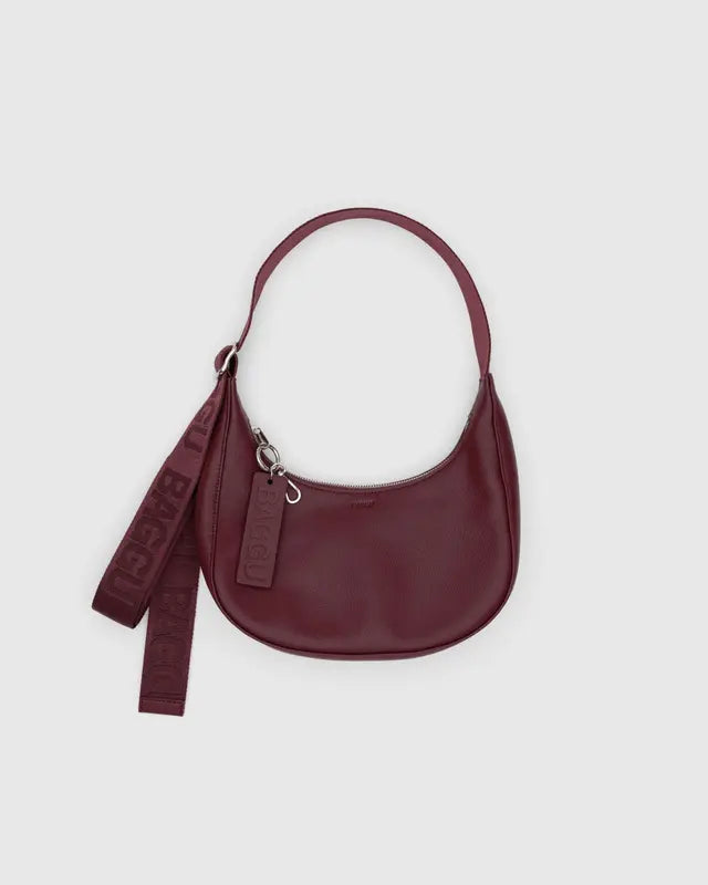 Baggu - Small Recycled Leather Crescent Bag