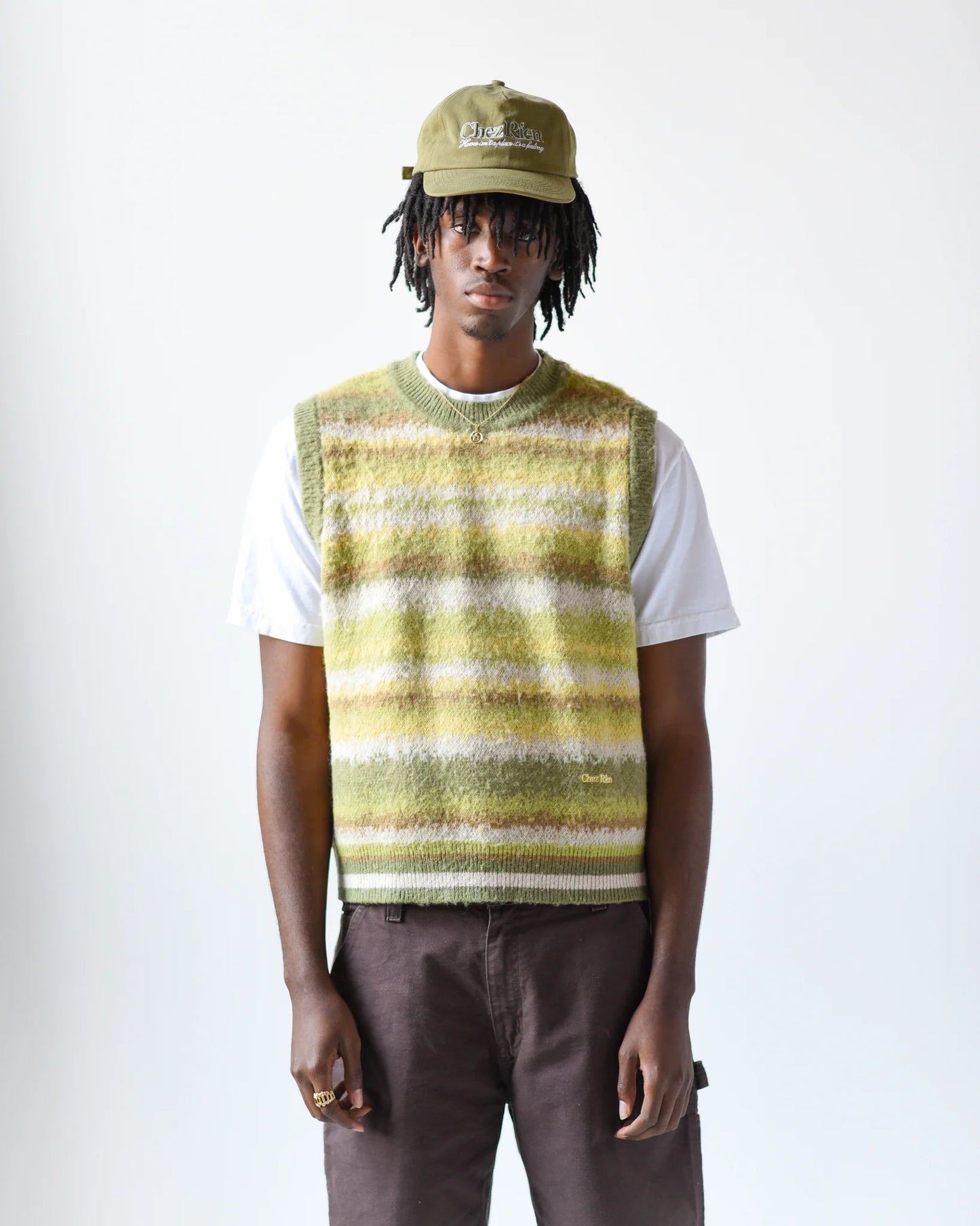 Chez Rien - GRADIENT STRIPE SWEATER VEST
