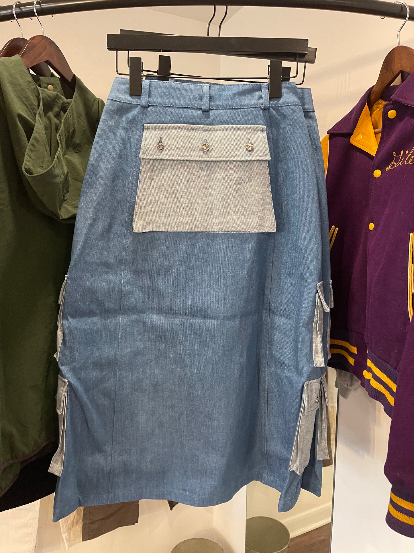 W’Menswear - Fly Pocket Skirt