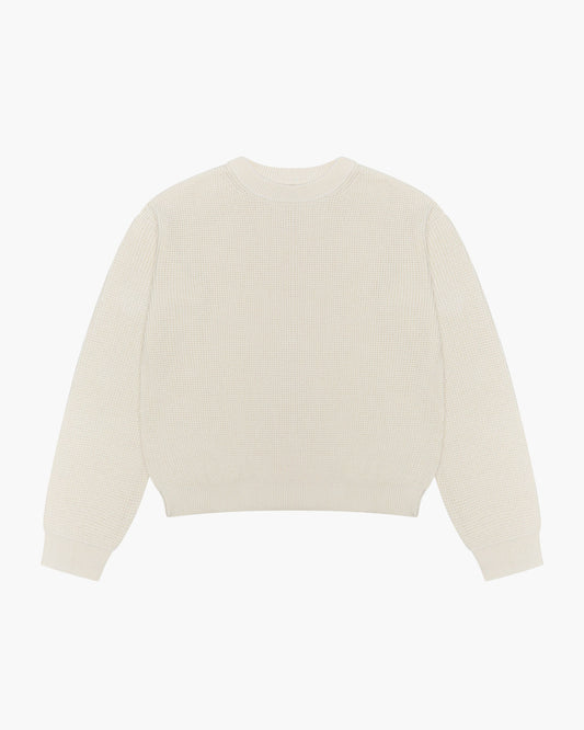 Chez Rien - Reverse Waffle Sweater