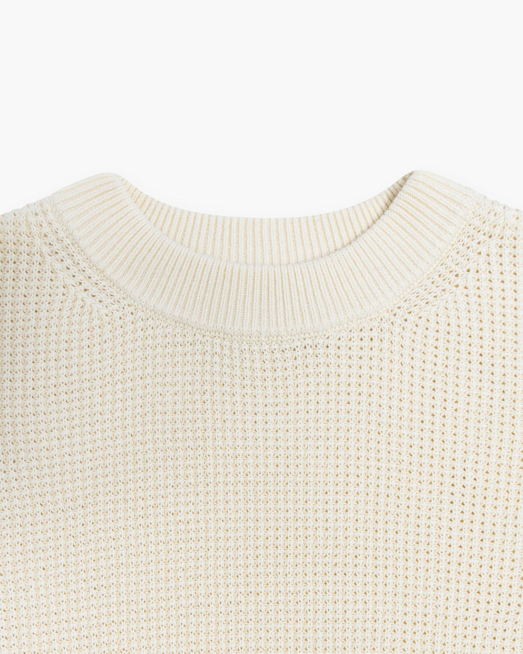 Chez Rien - Reverse Waffle Sweater