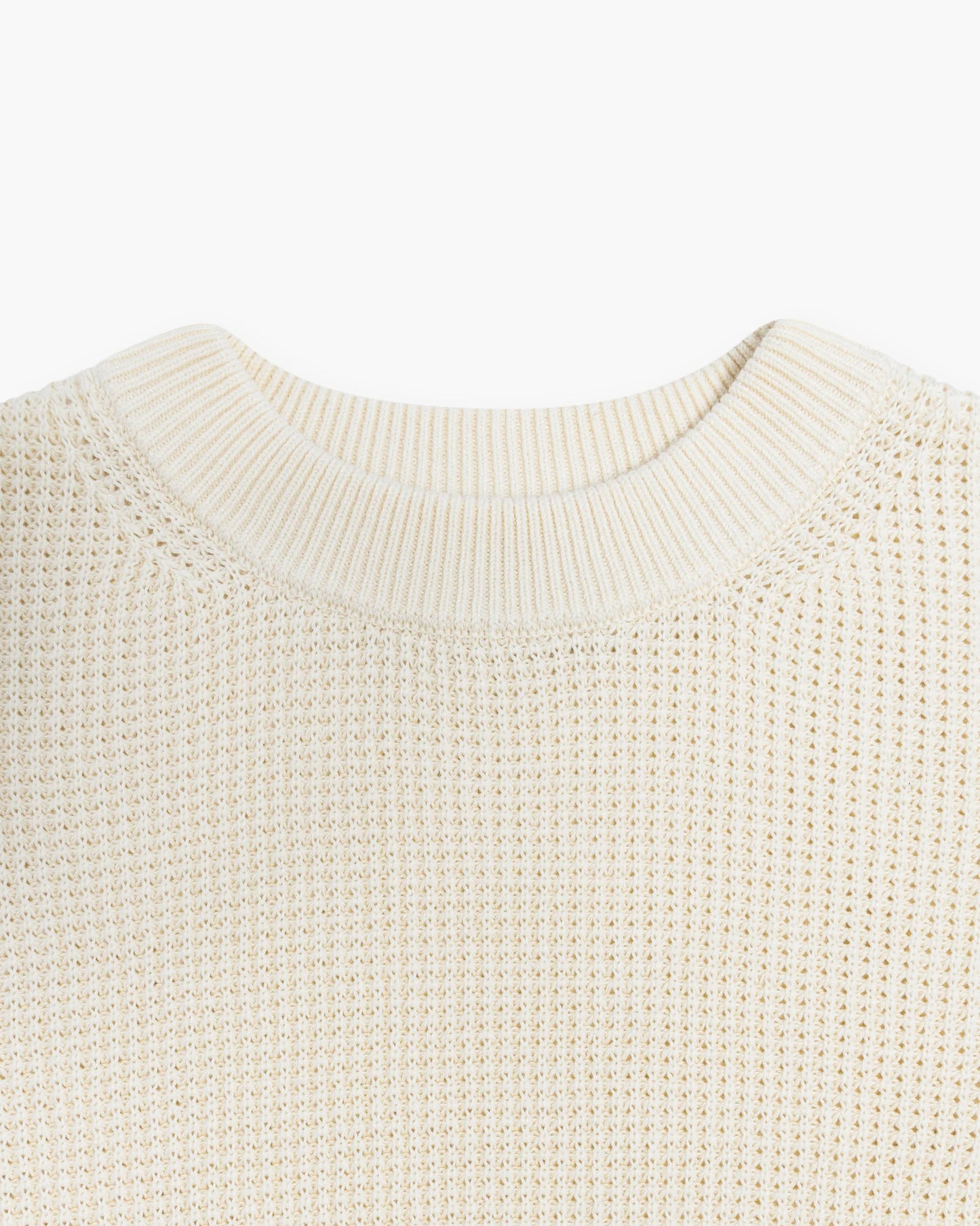 Chez Rien - Reverse Waffle Sweater