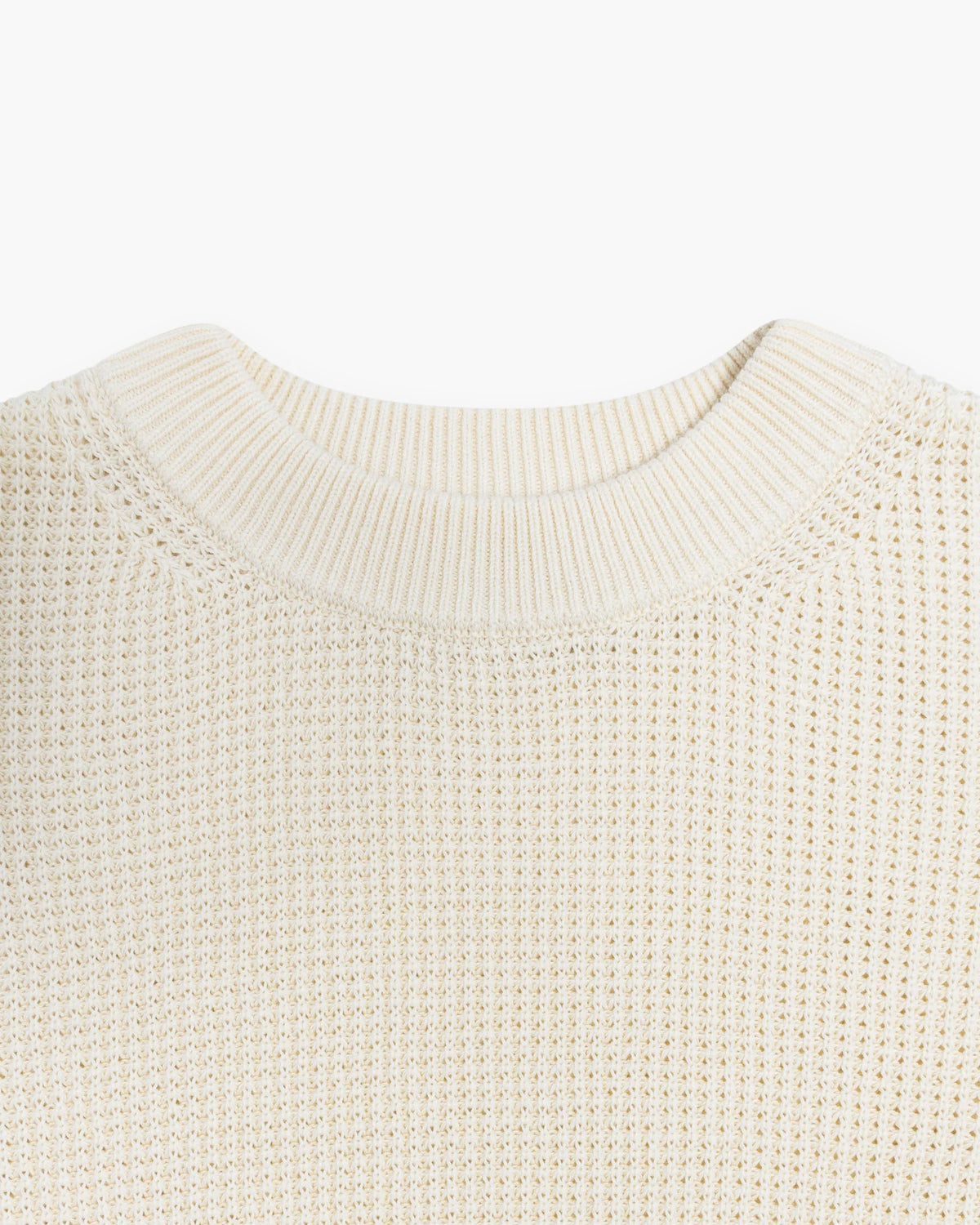 Chez Rien - Reverse Waffle Sweater