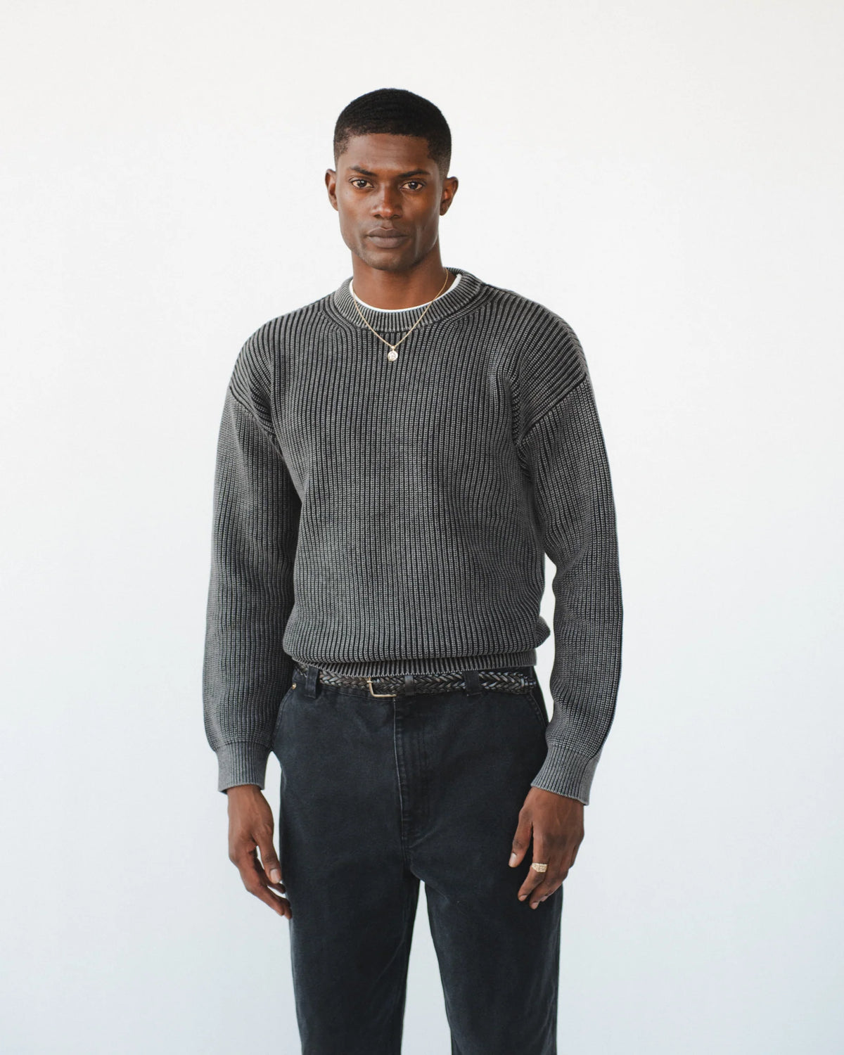 Chez Rien - Heavy Shaker Sweater