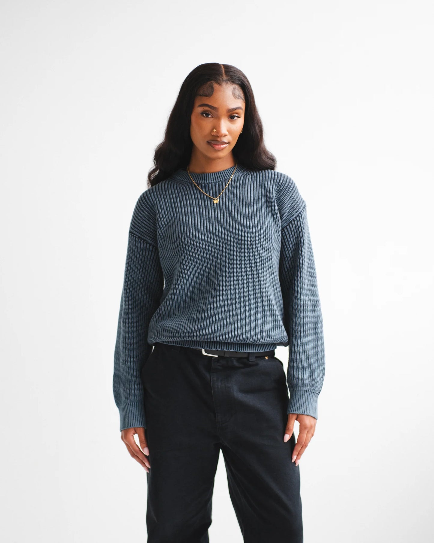 Chez Rien - Heavy Shaker Sweater