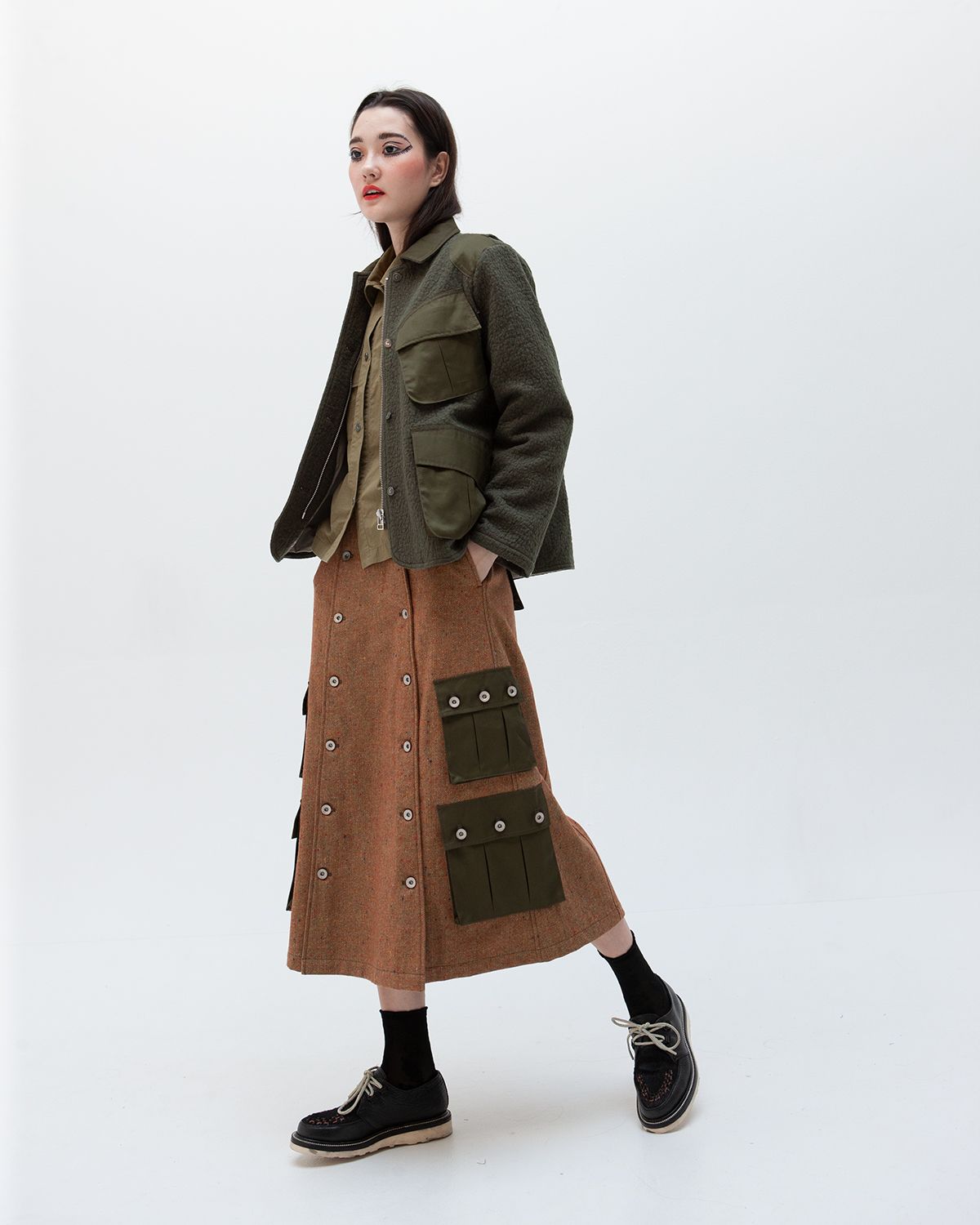 W’Menswear - Fly Pocket Skirt