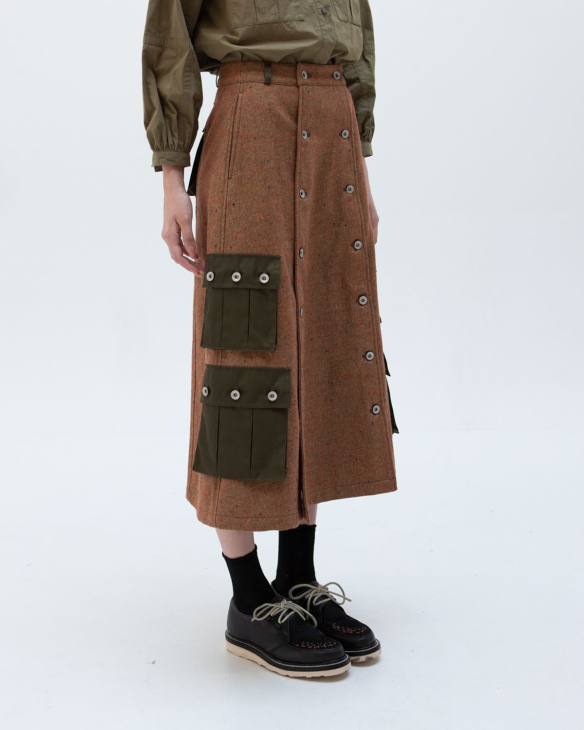 W’Menswear - Fly Pocket Skirt