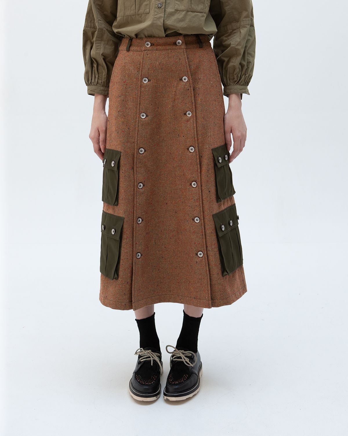 W’Menswear - Fly Pocket Skirt