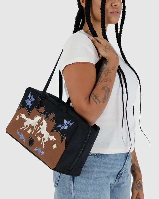 Baggu - Medium Nylon Bowler Bag