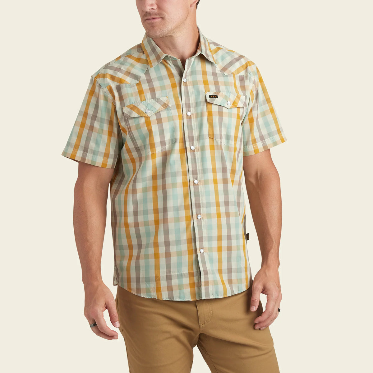 Howler Brothers H bar B Snapshirt