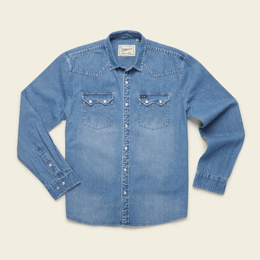 Howler Brothers Dust Up Denim Snapshirt