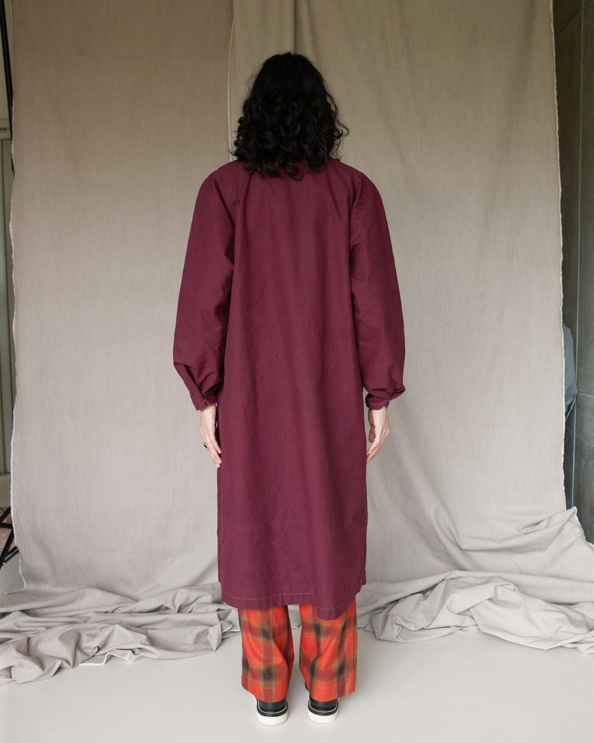 W ‘Menswear - Reversible Cycling Trench