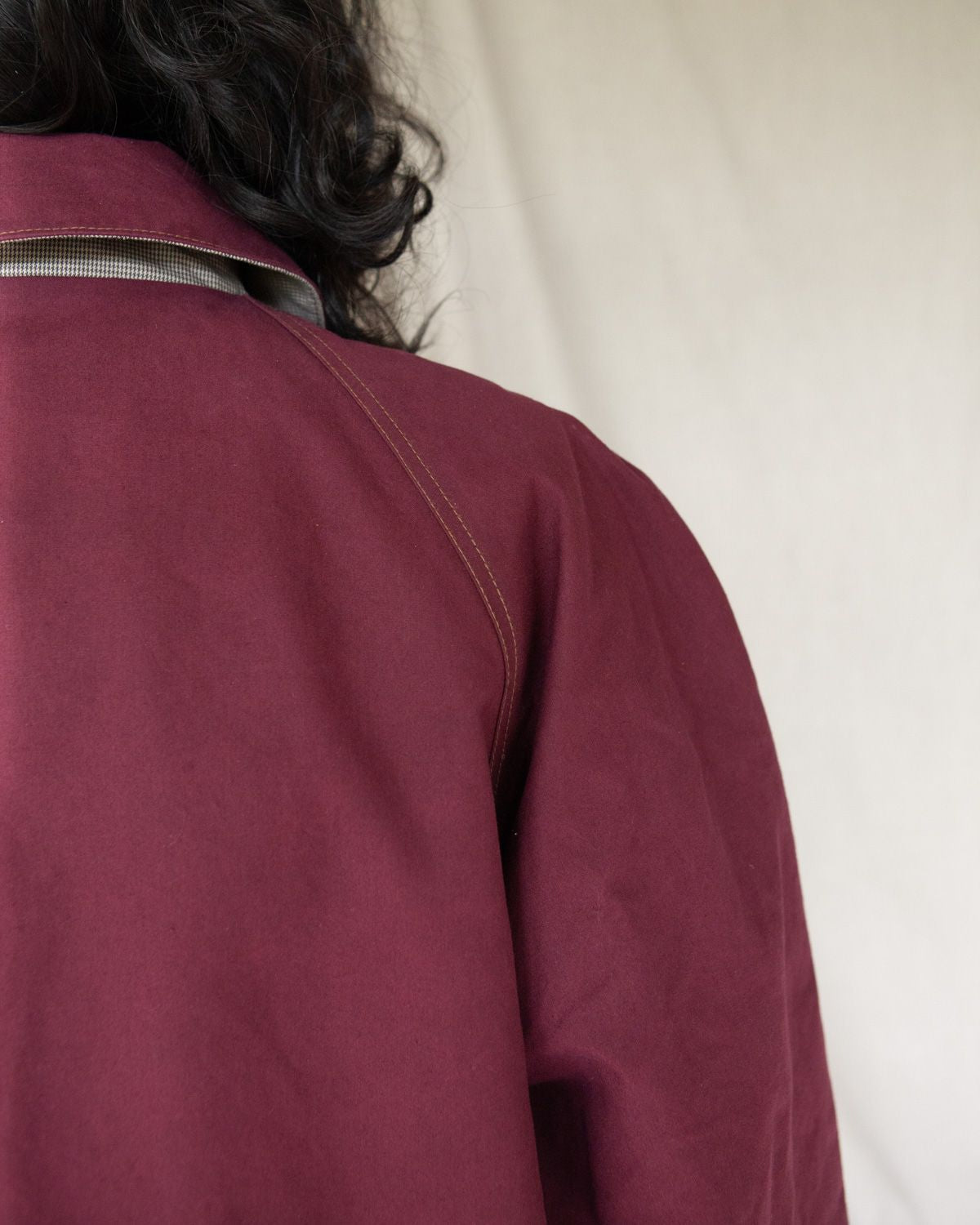 W ‘Menswear - Reversible Cycling Trench
