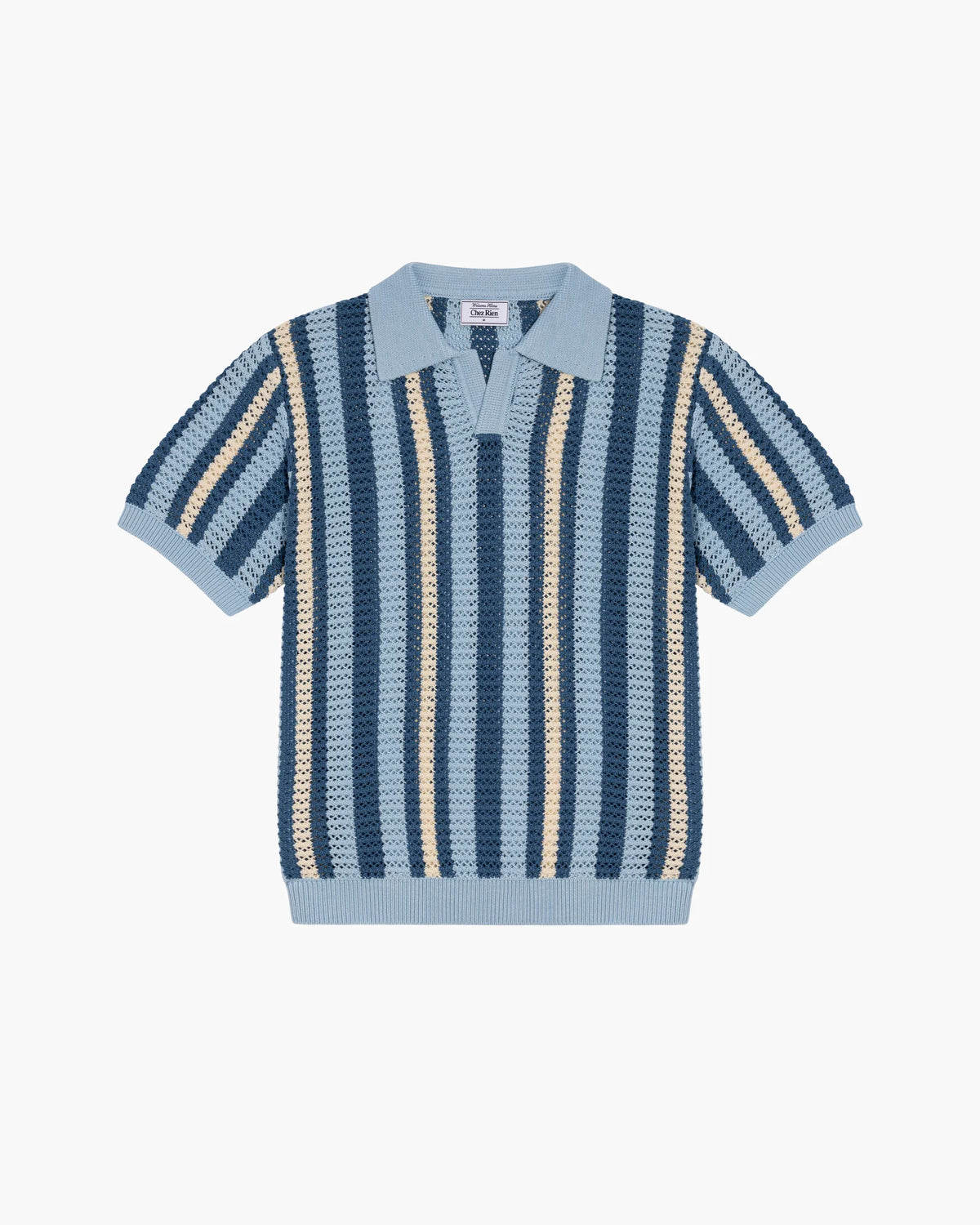 Chez Rien - Crotchet Johnny Collar Polo