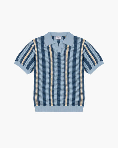 Chez Rien - Crotchet Johnny Collar Polo