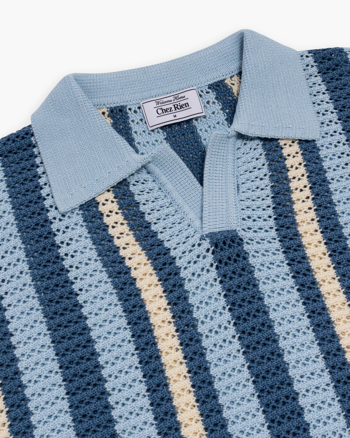 Chez Rien - Crotchet Johnny Collar Polo
