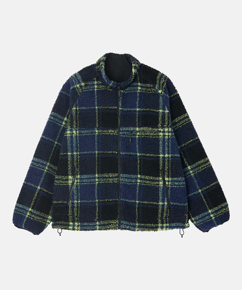 Gramicci - Reversible Sherpa Plaid Jacket
