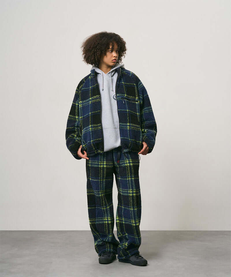 Gramicci - Reversible Sherpa Plaid Jacket