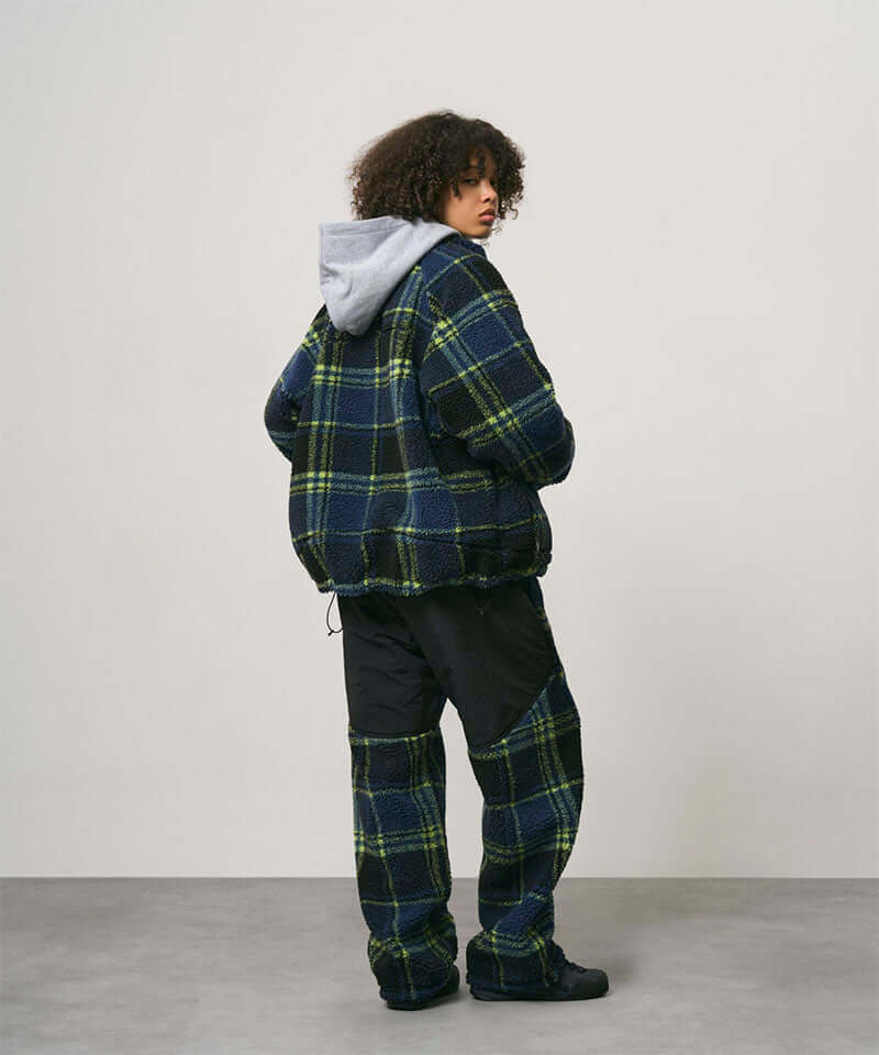 Gramicci - Reversible Sherpa Plaid Jacket