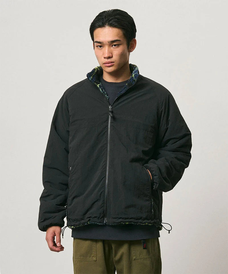 Gramicci - Reversible Sherpa Plaid Jacket