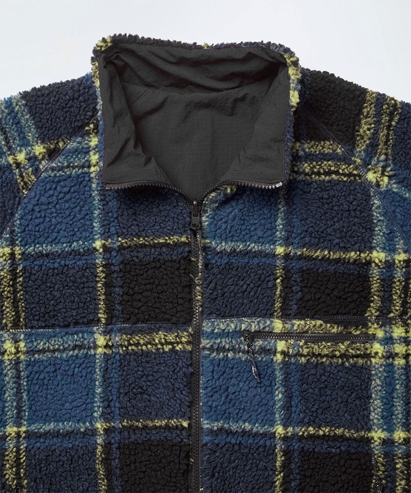Gramicci - Reversible Sherpa Plaid Jacket