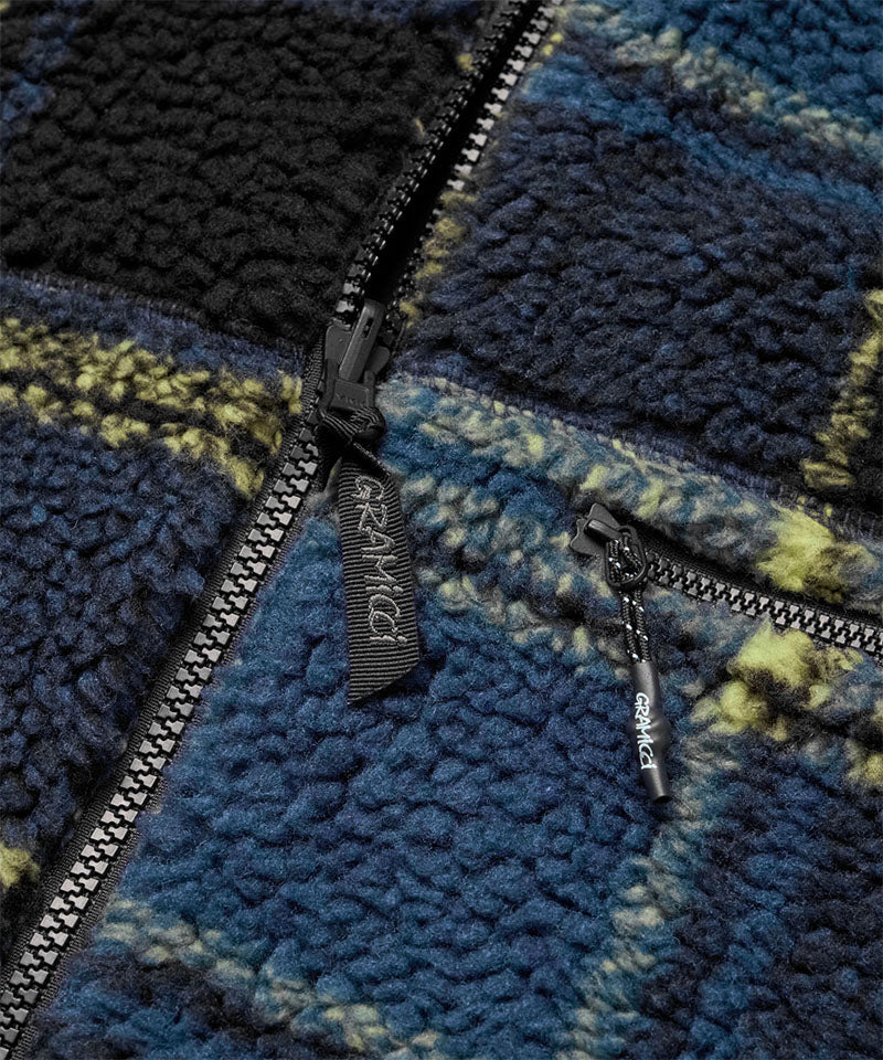 Gramicci - Reversible Sherpa Plaid Jacket