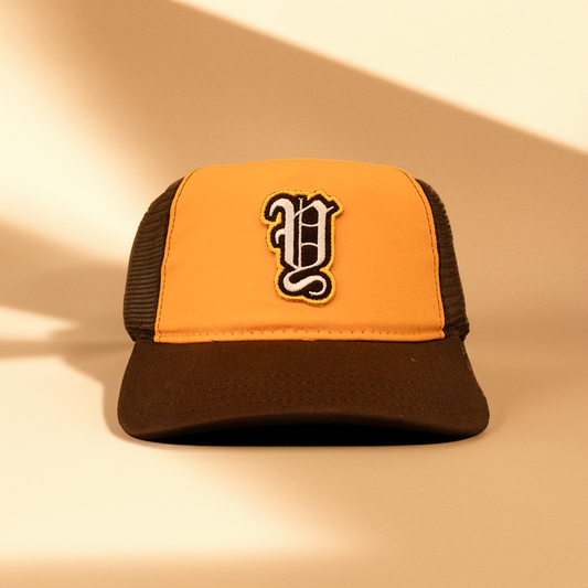 YUZU Brown & Lemon Hat