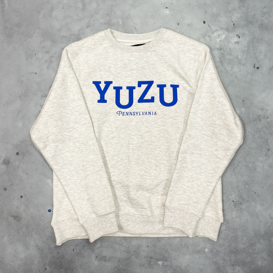 Yuzu TackleTwill Crewneck - Ash Gray